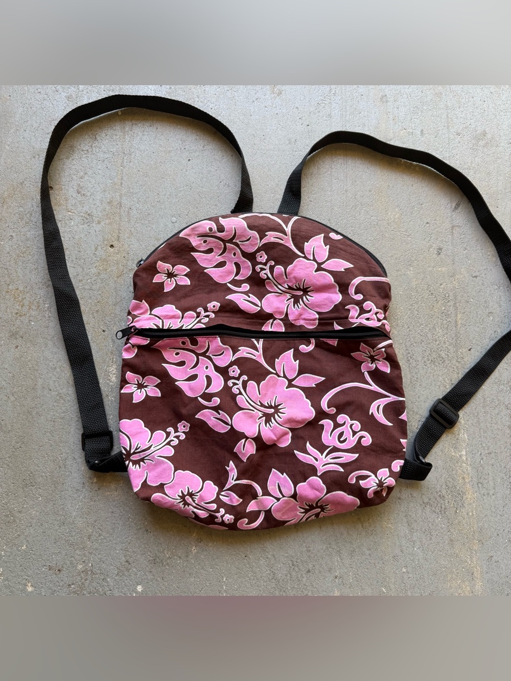 Y2K Hibiscus Floral Surf Mini Backpack